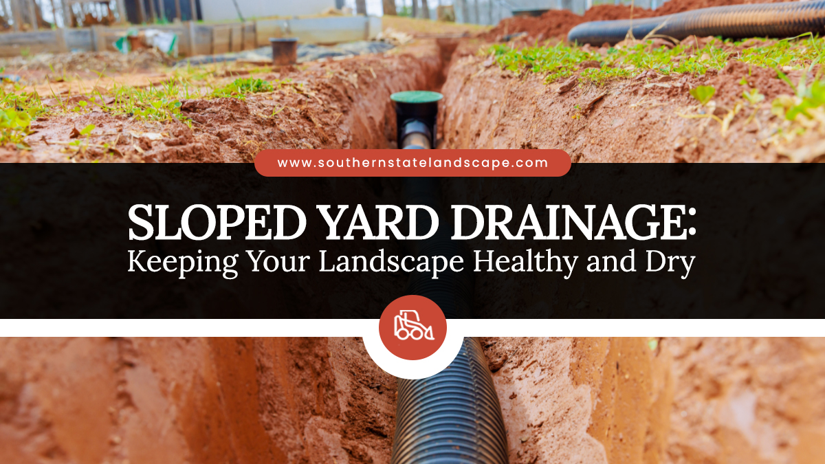 Sloped Yard Drainage