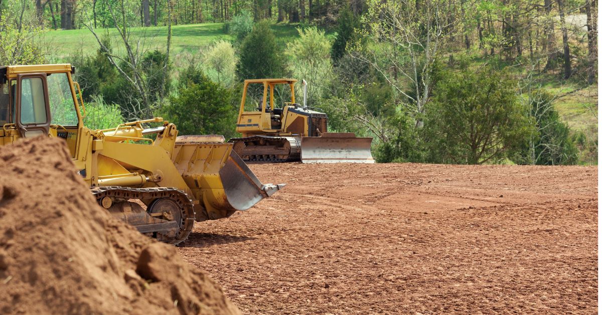 Fuquay Varina yard grading landscape